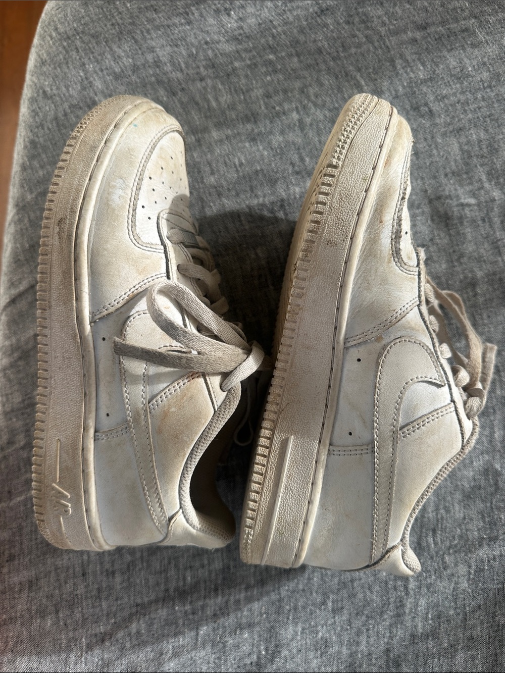 Nike Air Force 1 Low-Top Sneakers in Off-White